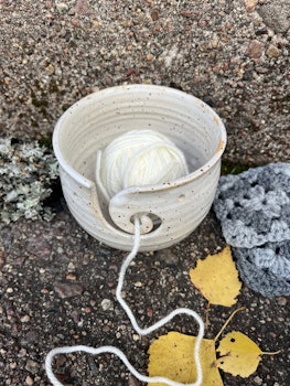 Garnskål