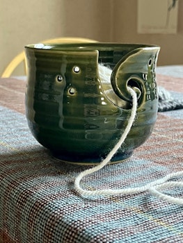 Garnskål
