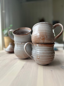 Te och kaffekopp