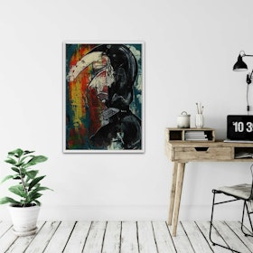 No Sugar Added - Konsttryck 50x70cm