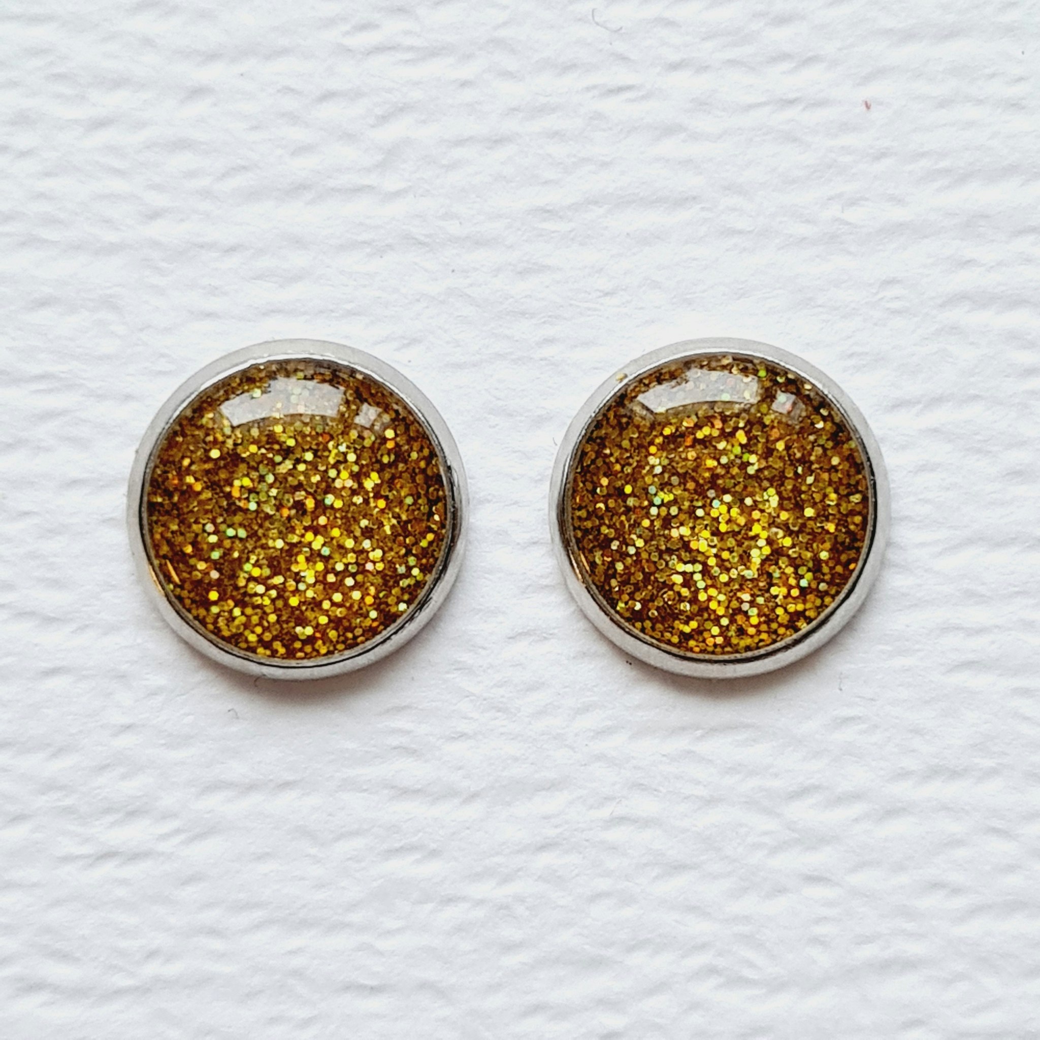 Guld - Örhängen (12 mm)