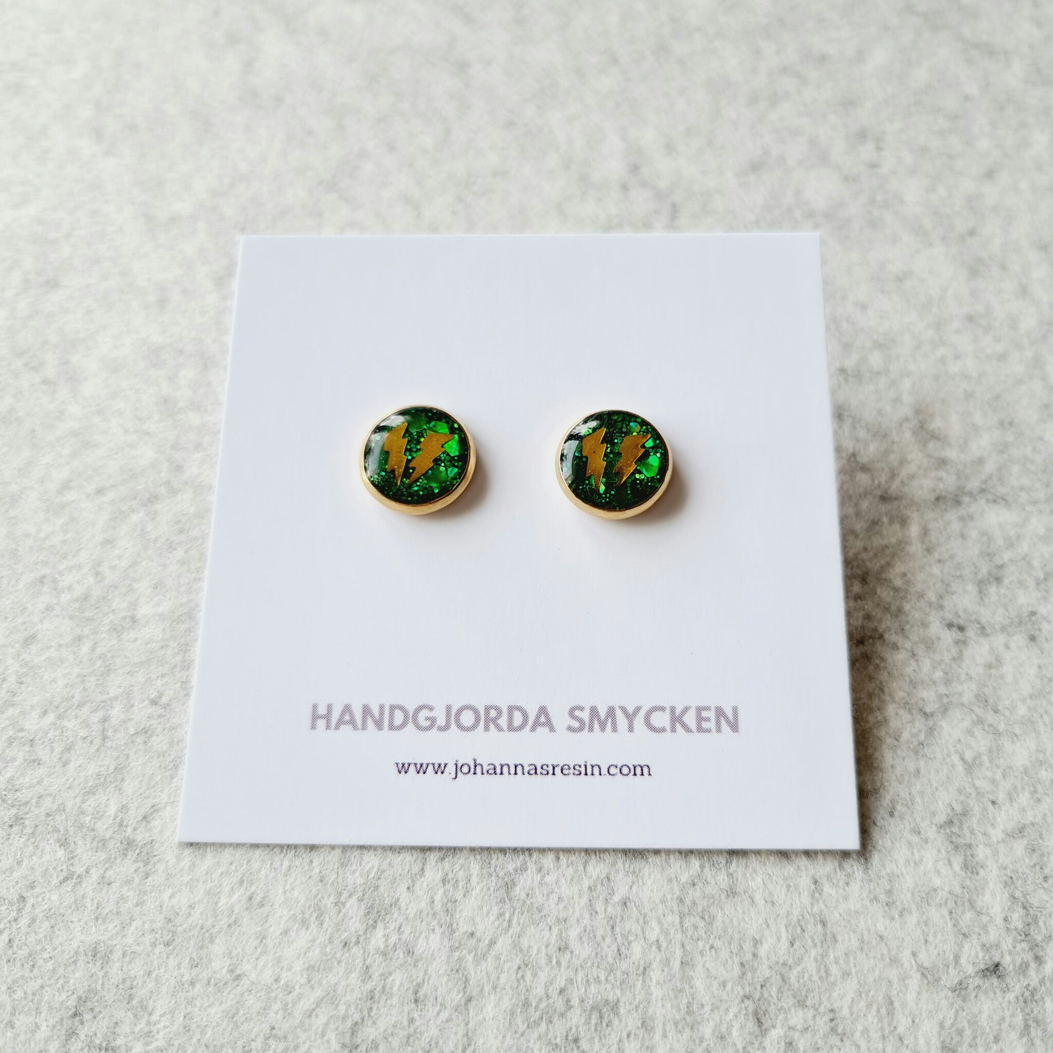 Örhänge guld - HP (12 mm)