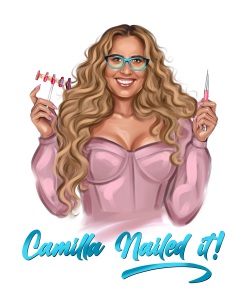 Camilla Nailed it! logo
