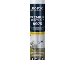Bostik A975 Premium Paintable Vit Akryltätningsmassa 300ml