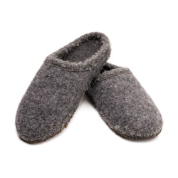 Ulle, MOHAIR SEAMLESS MOHAIRTOFFLA UNISEX, Grey Melange