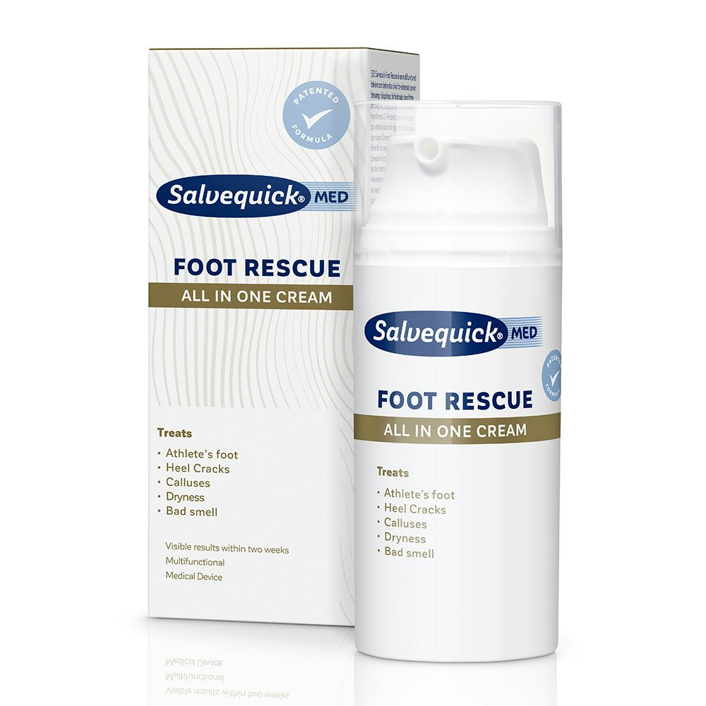 Salvequick Med Foot Rescue pumpflaska med 100ml