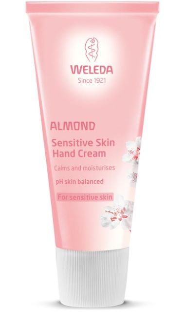 WELEDA, Almond Sensitive Skin Hand Cream, 50 ml. - Lättabsorberad och fuktgivande handkräm som lugnar en irriterad hud.....