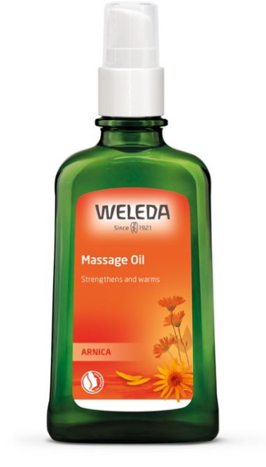 WELEDA, Arnica Massage Oil, omtyckt av många som upplever trötta och stela muskler, lätt värmande effekt, 100 ml.