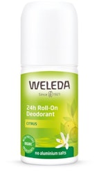 WELEDA, Citrus 24h Roll-On Deodorant, 50ml. - Passar kvinnor och män i alla åldrar som vill ha ett naturligt alternativ på deodorant. Har en fräsch  uppfriskande doft  från citron...