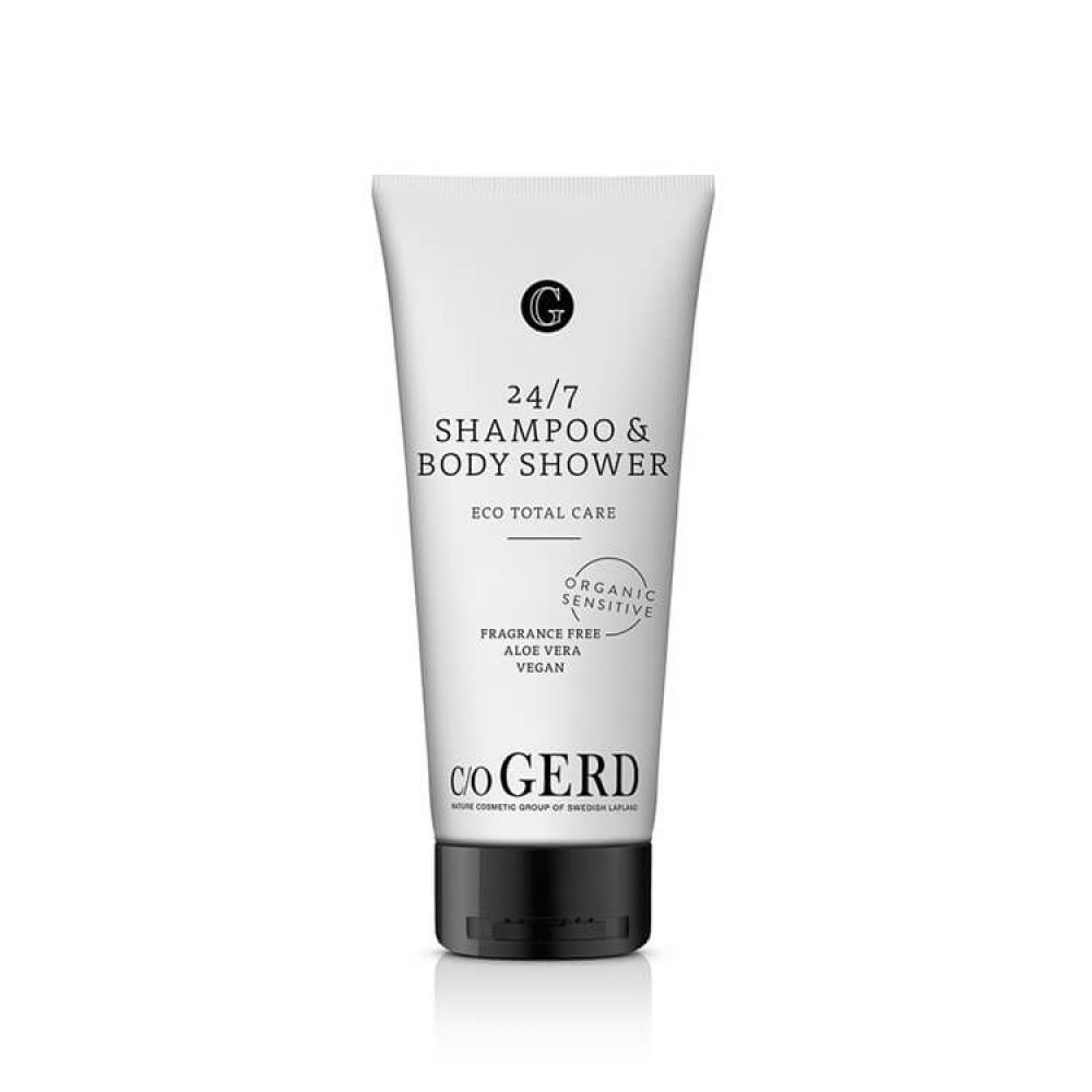 c/o Gerd, 24/7 SHAMPOO & BODY SHOWER 200ML