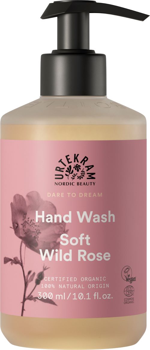 URTEKRAM, Soft Wild Rose Hand Wash 300 ml