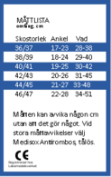 Medisox, TREND Stjärna, STRUMPOR DAM, stödstrumpa Ljusblå/natur