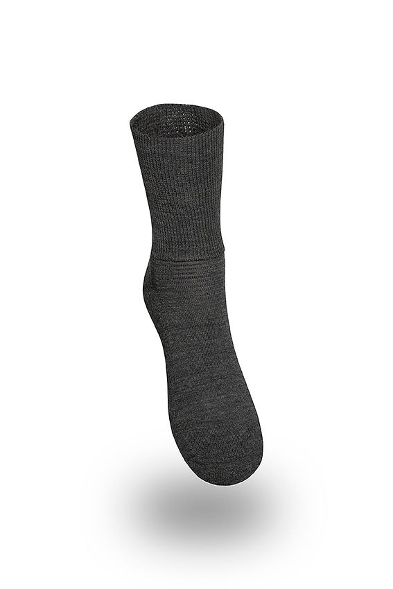 Medisox, PROSOX ankel, bomull tunn sula, Dam och Herr,  Antracit