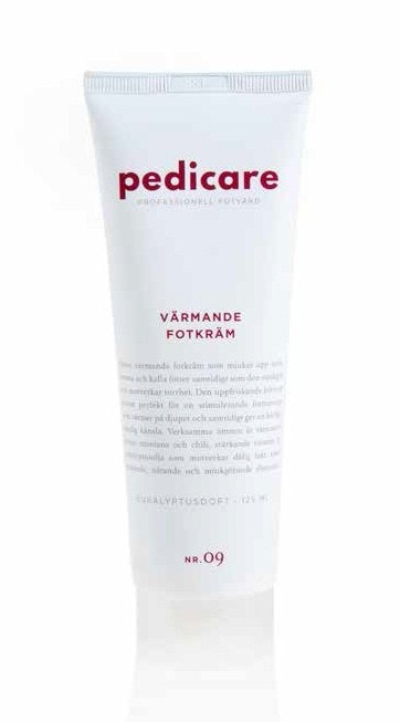 Pedicare, 09 Värmande Fotkräm, 125 ml.