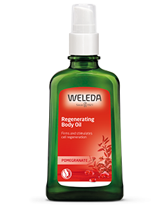 Weleda, Pomegranate Regenerating Body Oil, 100 ml. - En naturlig kroppsolja med granatäpple, PERFEKT FÖR Alla, särskilt en hud som visar ålderstecken....