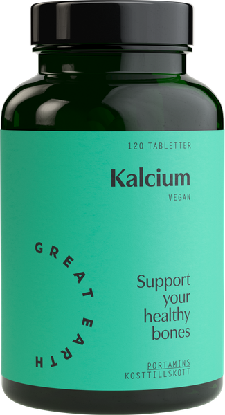 Great Earth, Kalcium, 120 tabletter
