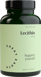 Great Earth, Lecithin, 120 kapslar