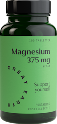 Great Earth, Magnesium 100 Tabletter