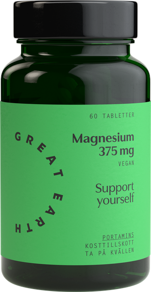 Great Earth, Magnesium 60 Tabletter