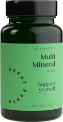 Great Earth, Multi Mineral, 60 tabletter