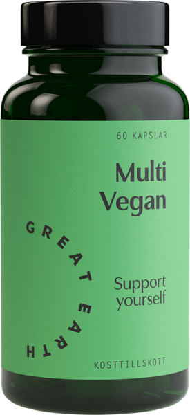 Great Earth, Multi Vegan, 60 kapslar