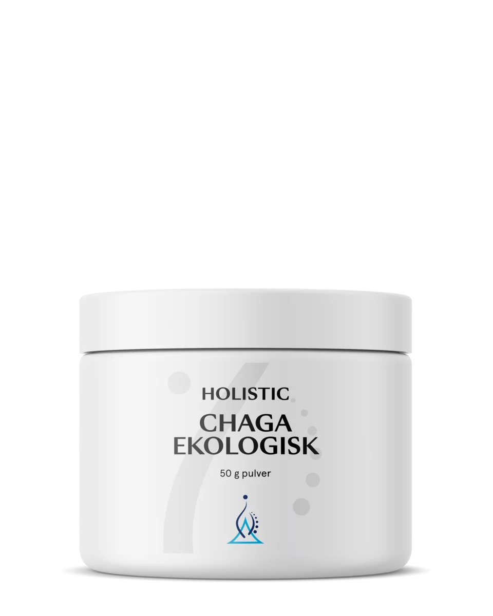 HOLISTIC, CHAGA EKOLOGISK,  anses ha antiinflammatoriska egenskaper,  50 G