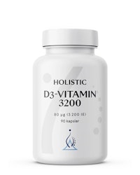 HOLISTIC, D3-VITAMIN 3200, 90 KAPSLAR