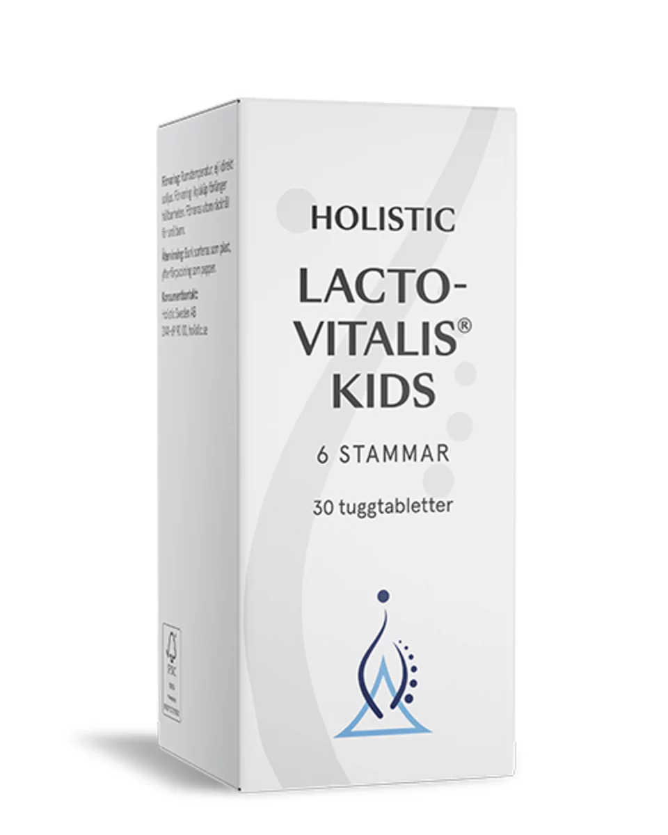 Holistic, LACTOVITALIS®KIDS, 30 TABLETTER