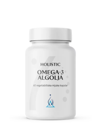 HOLISTIC, OMEGA-3 ALGOLJA, 60 KAPSLAR