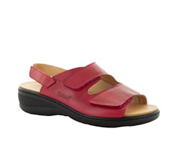 Cinnamon - Pandora röd hallux sandal avtagbar hälrem