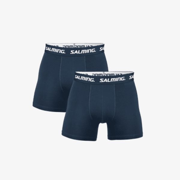 Salming NY DESIGN! - Cotton Boxer Navy - 2pack