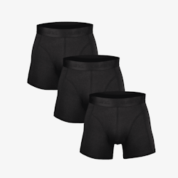 Salming NY DESIGN! 3- pack Bamboo Boxer, black