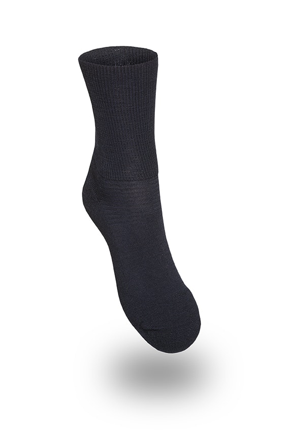 Medisox, PROSOX ankel, bomull frottesula Dam och Herr, Marin