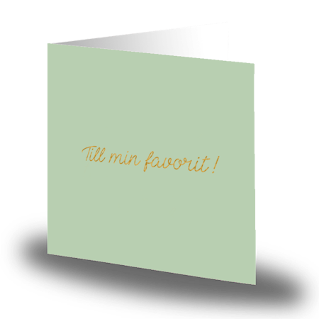Dusty Green – Till min favorit! – Cards by Jojo