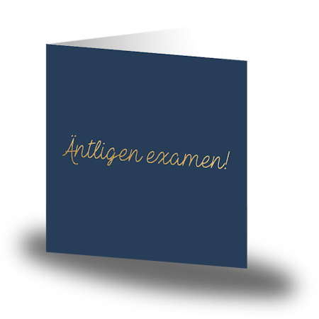 Blue  – Äntligen examen! – Cards by Jojo