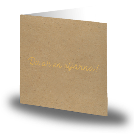 Nature – Du är en stjärna!– Cards by Jojo