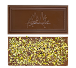 Organic Moomin Chocolate Moominmamma – Mjölkchoklad 41% med pistage och salt