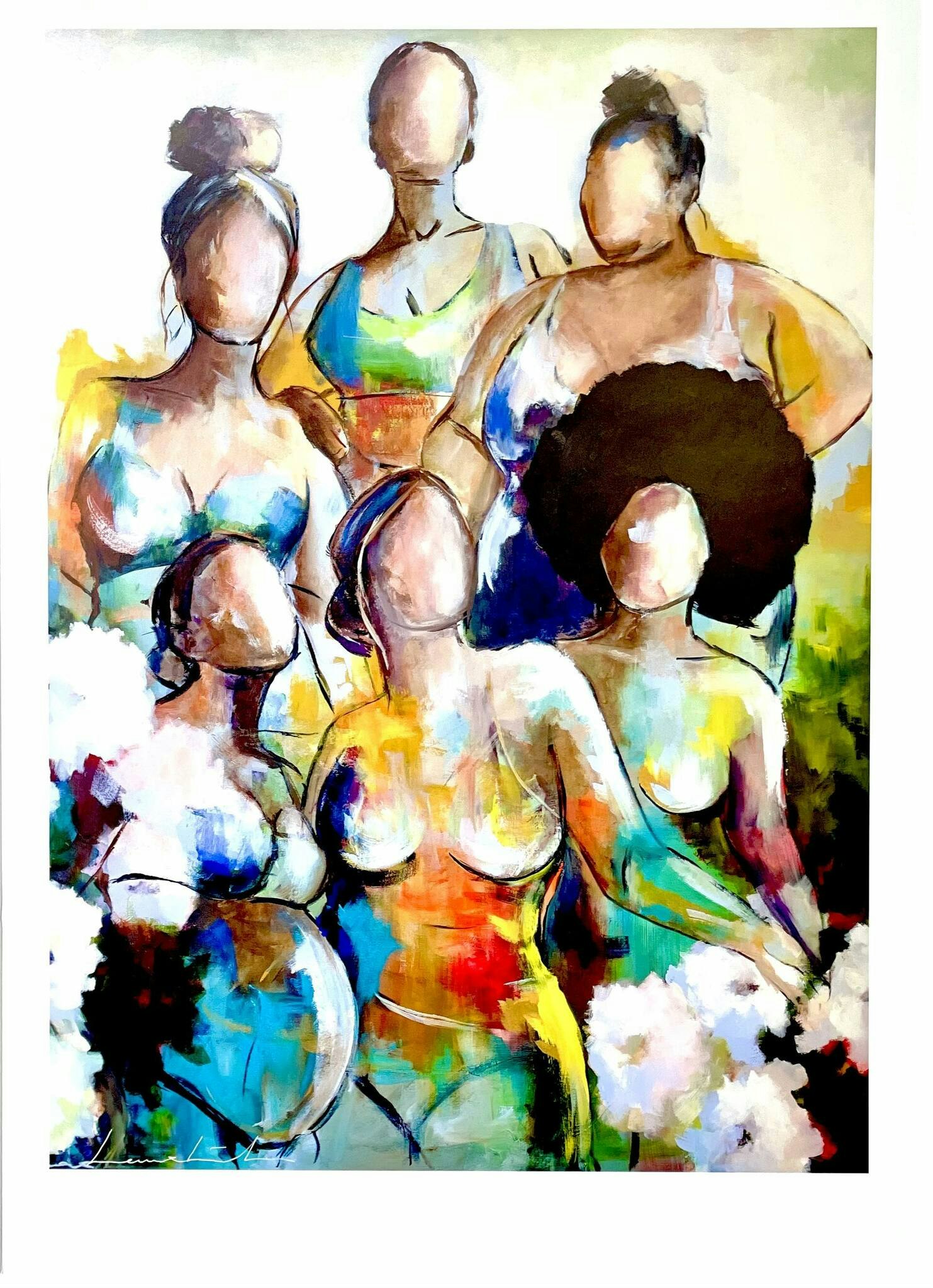 Stor Friends- Flowers 50x70