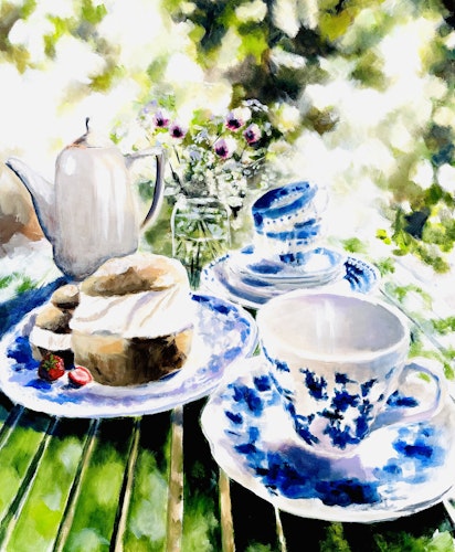 Semla och Söder-te 40x50