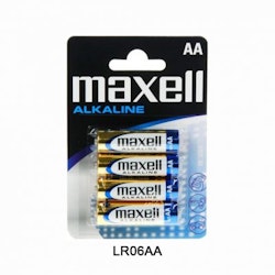 MAXELL LR06 AA 4-PACK