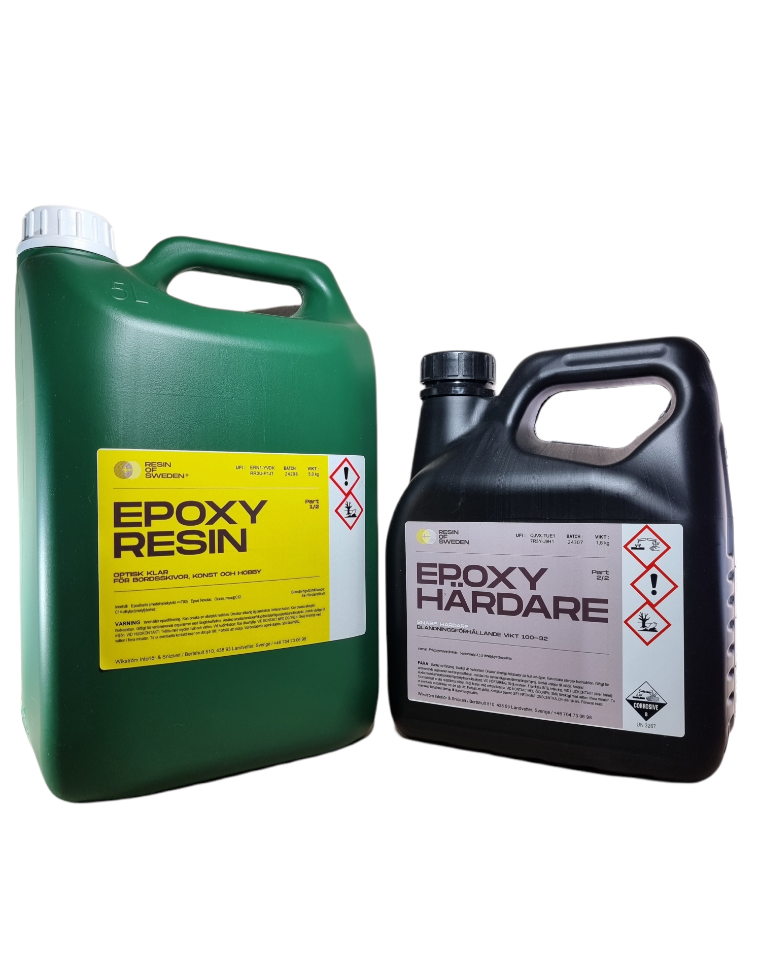 Epoxy 6,6 kg (SNABB härdare/48 tim) 1-30 mm