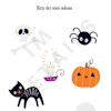 Halloween aktiviteter för barn - digital produkt