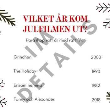 Jullekar till julafton