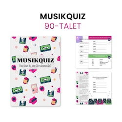 Musikquiz - 90-talet