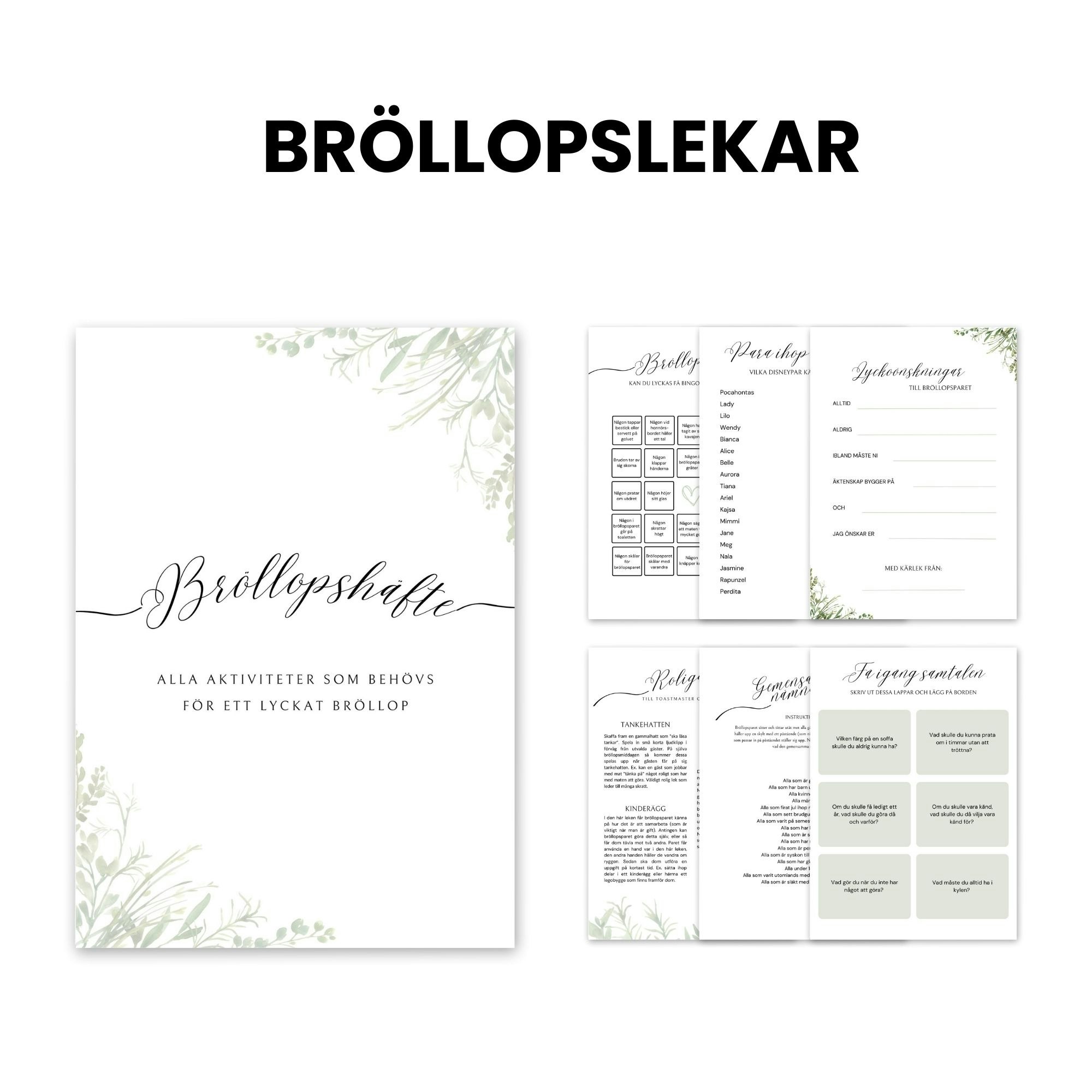 Bröllopslekar