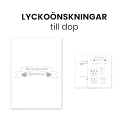 Lyckoönskningar till dop