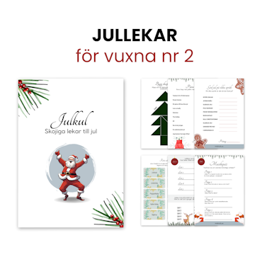 Jullekar för vuxna nr 2