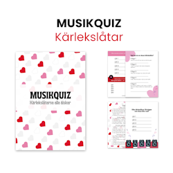 Musikquiz - kärlekslåtar