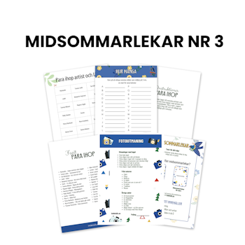 Midsommarlekar för vuxna nr 3