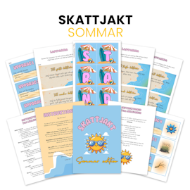 Sommar skattjakt för barn
